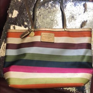 Coach tote purse